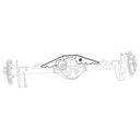 JEEP JK, REAR AXLE TRUSS KIT