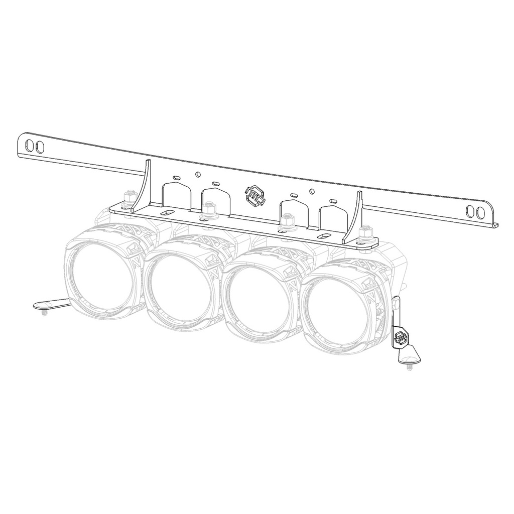 FORD SD (17-21), UNIVERSAL, GRILL UNDERMOUNT
