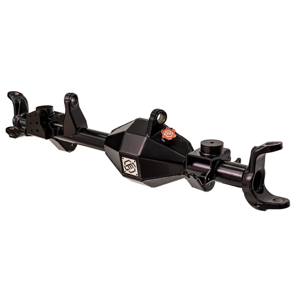 [53041-02+65.5] AXLE, 9in, JEEP JK, OEM BRACKETRY, FRONT (PC Black, Stock (65.5in), No 3rd)