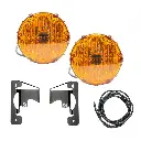 [R-00035] Nacho, Jeep JK/JL/JT SAE Fog Kit (Amber, Three Piece, SAE Only)