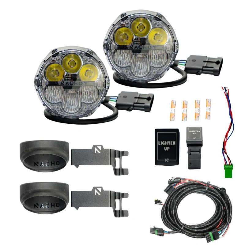 [R-00047] Nacho, Toyota Fog Plug n Play (Clear, SAE Combo)