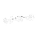 JEEP JT, REAR AXLE TRUSS KIT