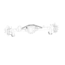 JEEP JL, REAR AXLE TRUSS KIT