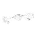 JEEP JL, REAR AXLE TRUSS KIT