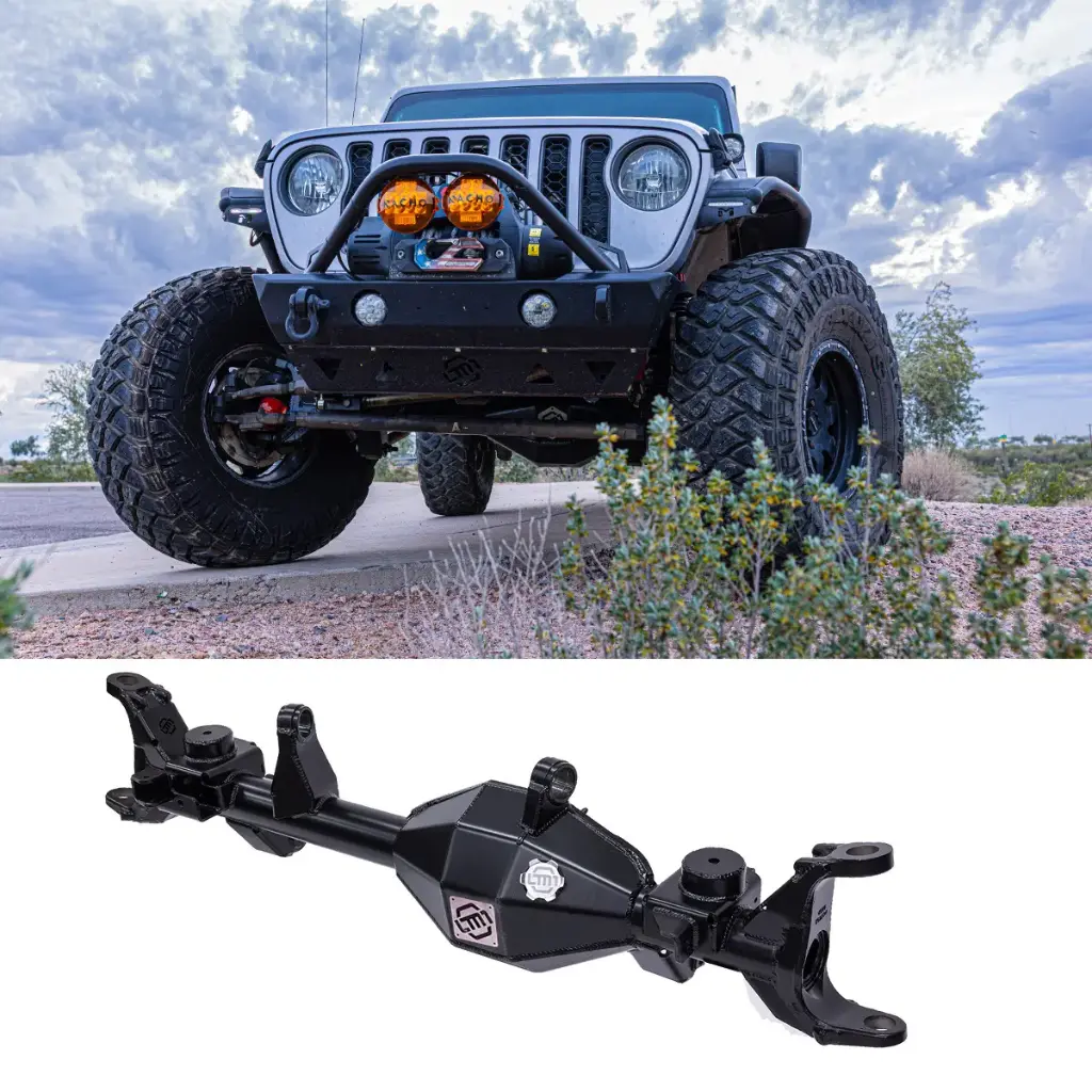 AXLE, 9in, JEEP JL / JT, BOLT-ON, 35 SPLINE, ARB AIRLOCKER, FRONT