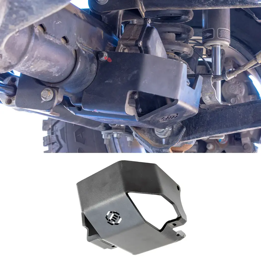 [53049-01] JEEP JL/JT, FRONT AXLE DISCONNECT SKID (Raw)