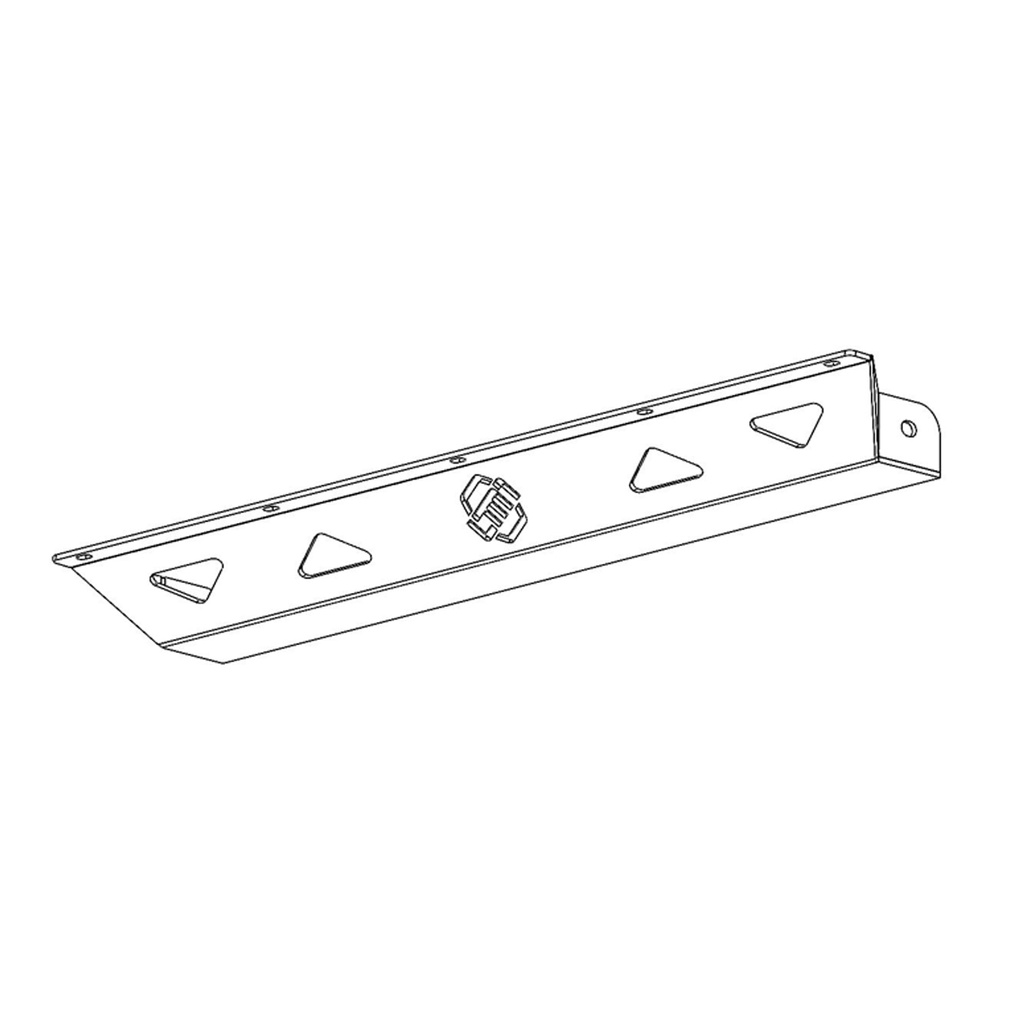 Jeep JK, Bumper, Skid Plate, Front 