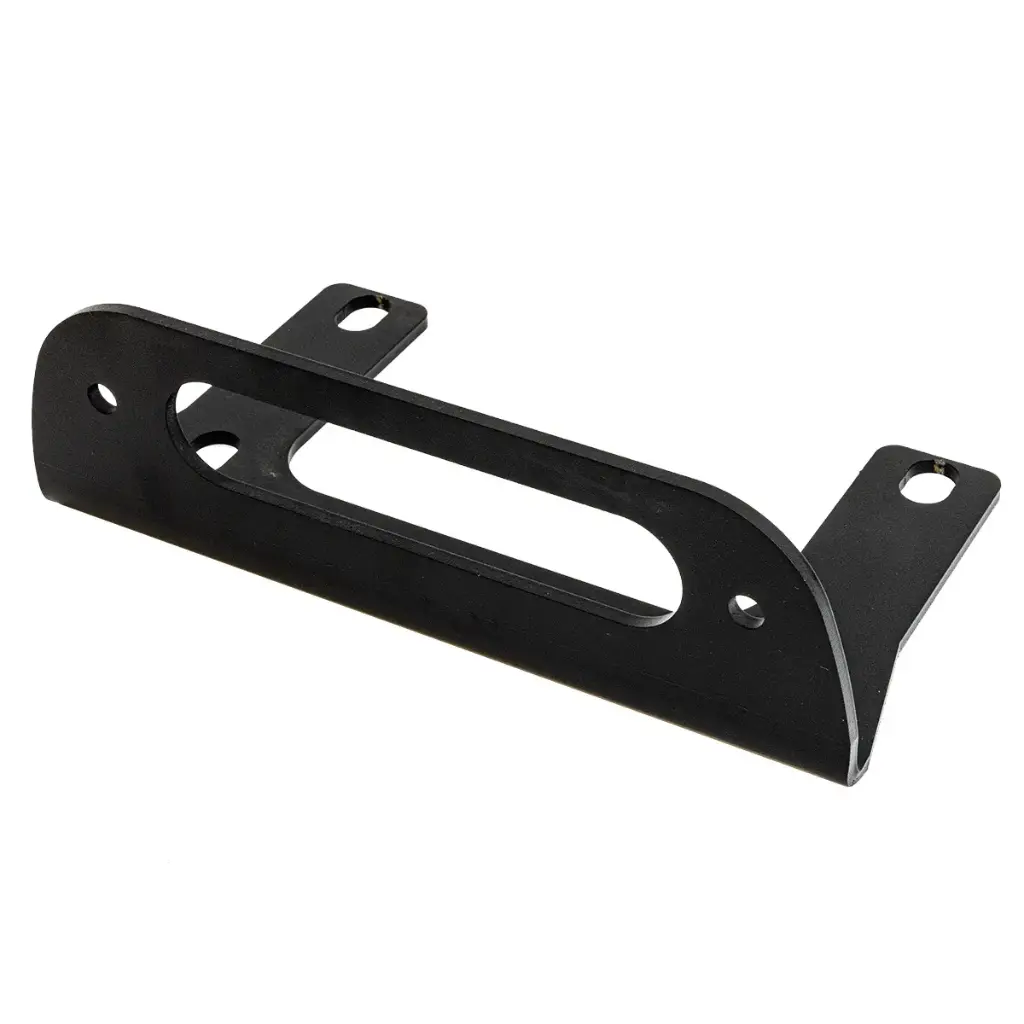 Jeep JK&JL&JT, Bumper, Front, Fairlead Mount, RAW