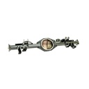 AXLE, 9in, JEEP JT, OEM BRACKETRY, SEMI-FLOAT, REAR