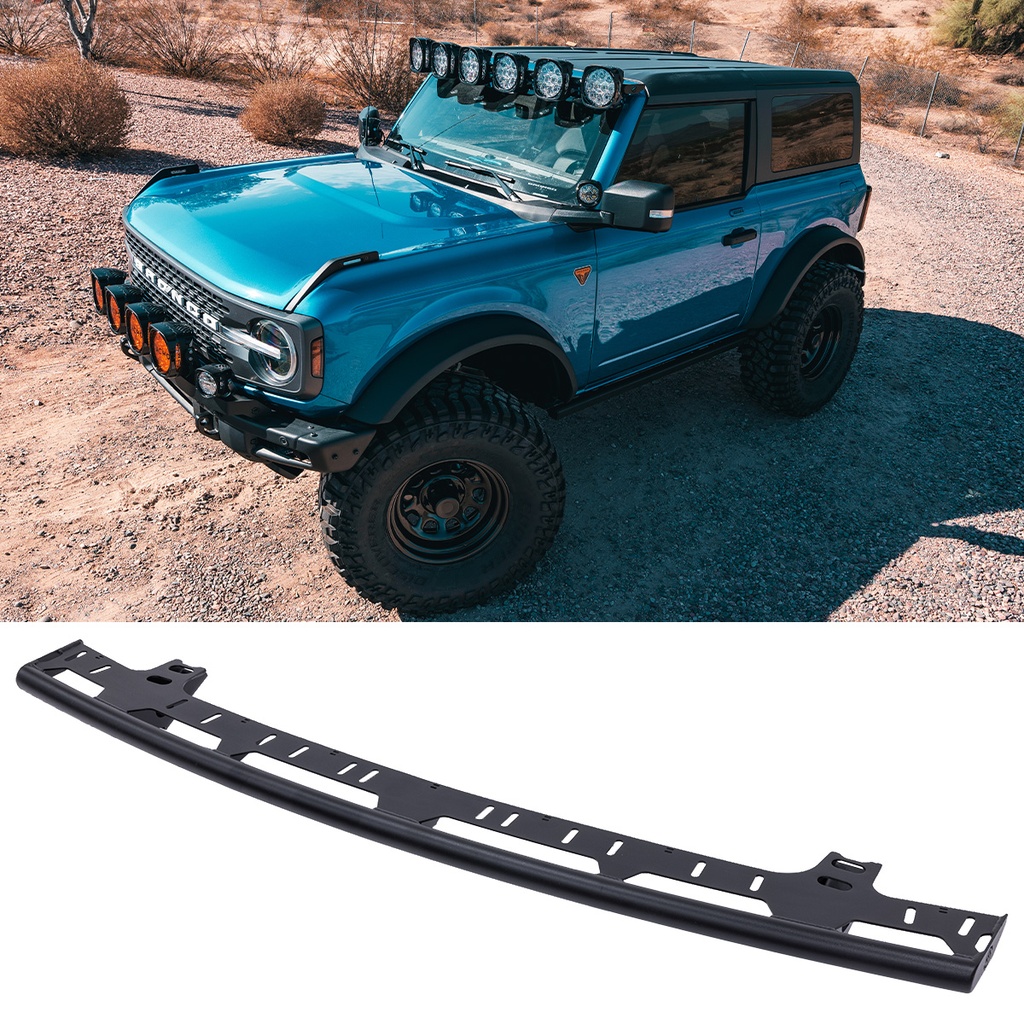 [53103-01] BRONCO, ROOF LIGHT BAR (Raw, None)