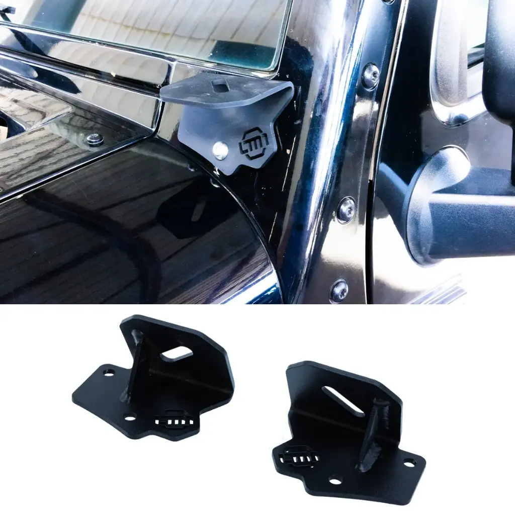 JEEP JK, UNIVERSAL, A-PILLAR MOUNT SET