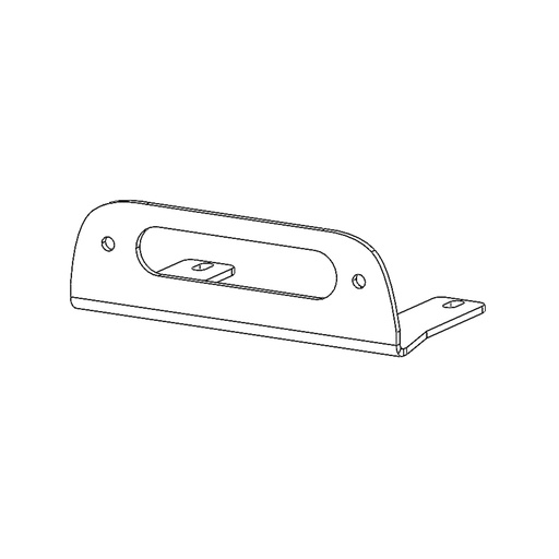 Jeep JK&JL&JT, Bumper, Front, Fairlead Mount, RAW