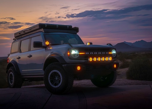 BRONCO, UNIVERSAL, GRILL BAR, FOR STANDARD & CAPABLE BUMPER