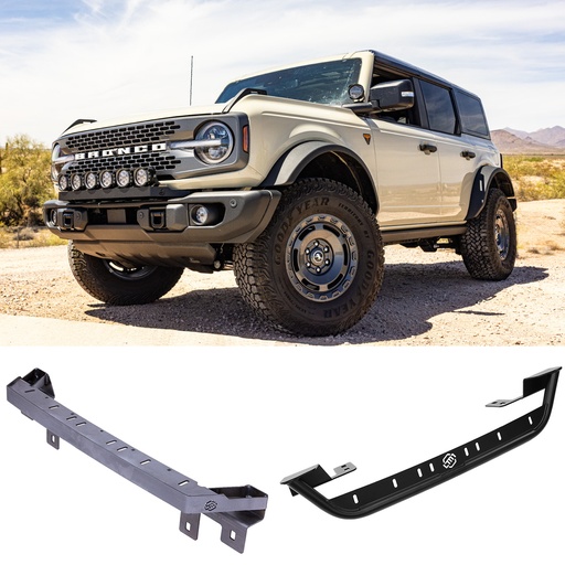 BRONCO, UNIVERSAL, GRILL BAR, FOR STANDARD & CAPABLE BUMPER