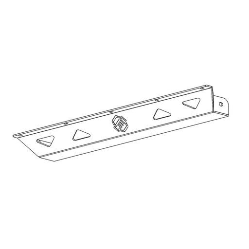 Jeep JK, Bumper, Skid Plate, Front 